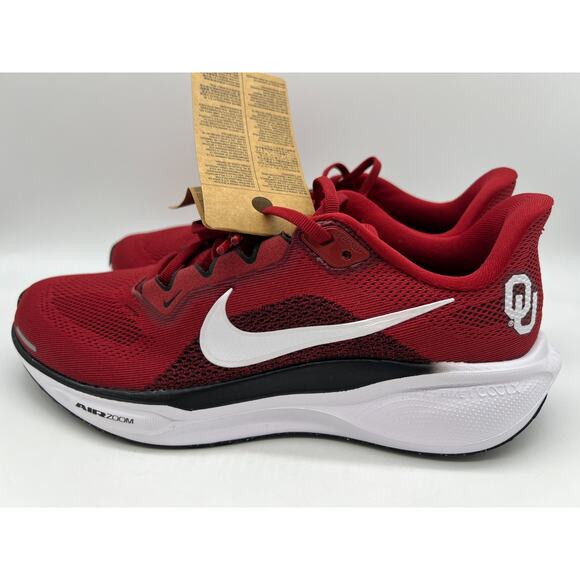 Nike Air Zoom Pegasus 41 Oklahoma Sooners FZ5137-601 Men\'s Size 9.5 main image 4